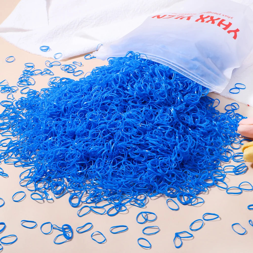 Disposable Rubber Band Hair Ties