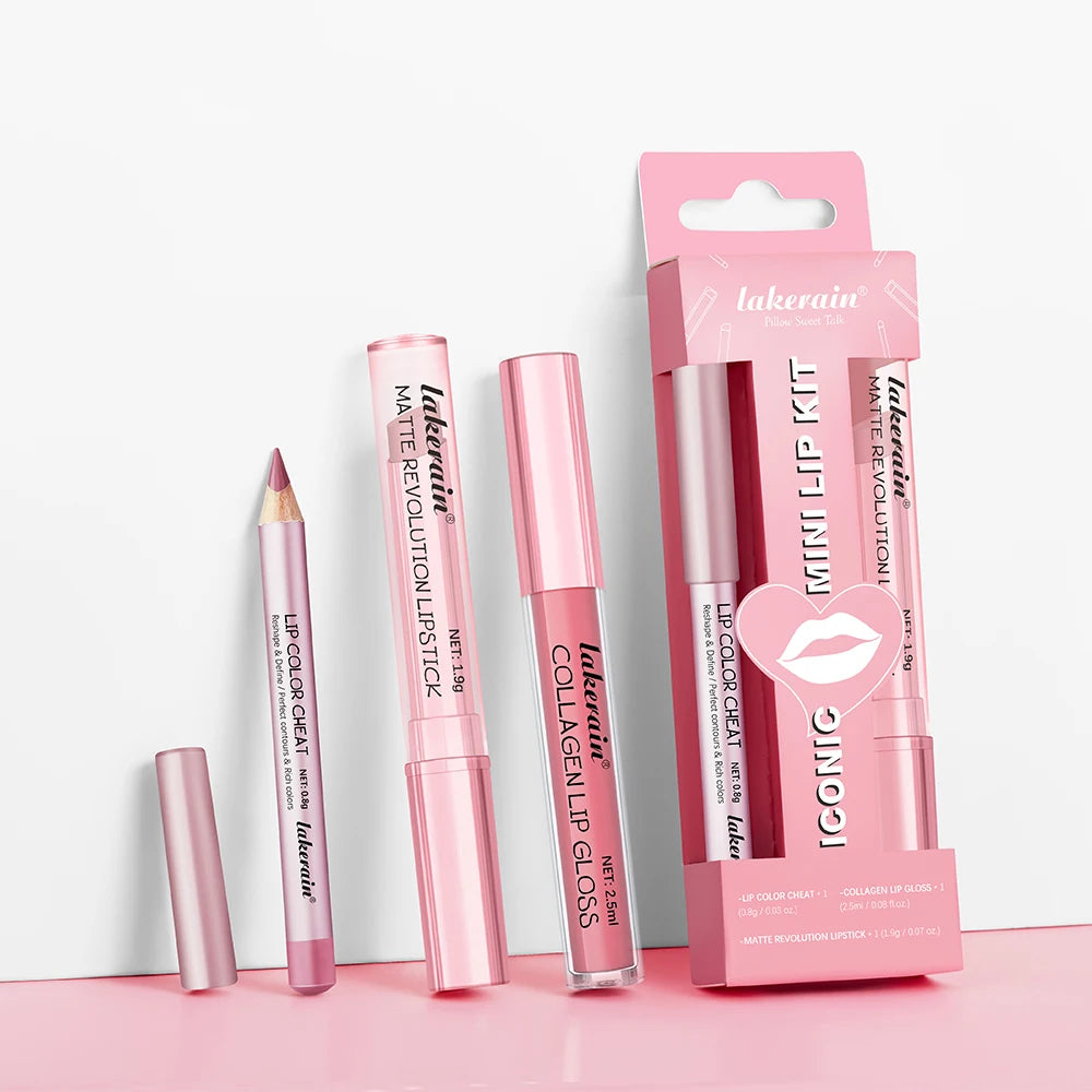 Lip liner&Lipstick Lip Gloss Set