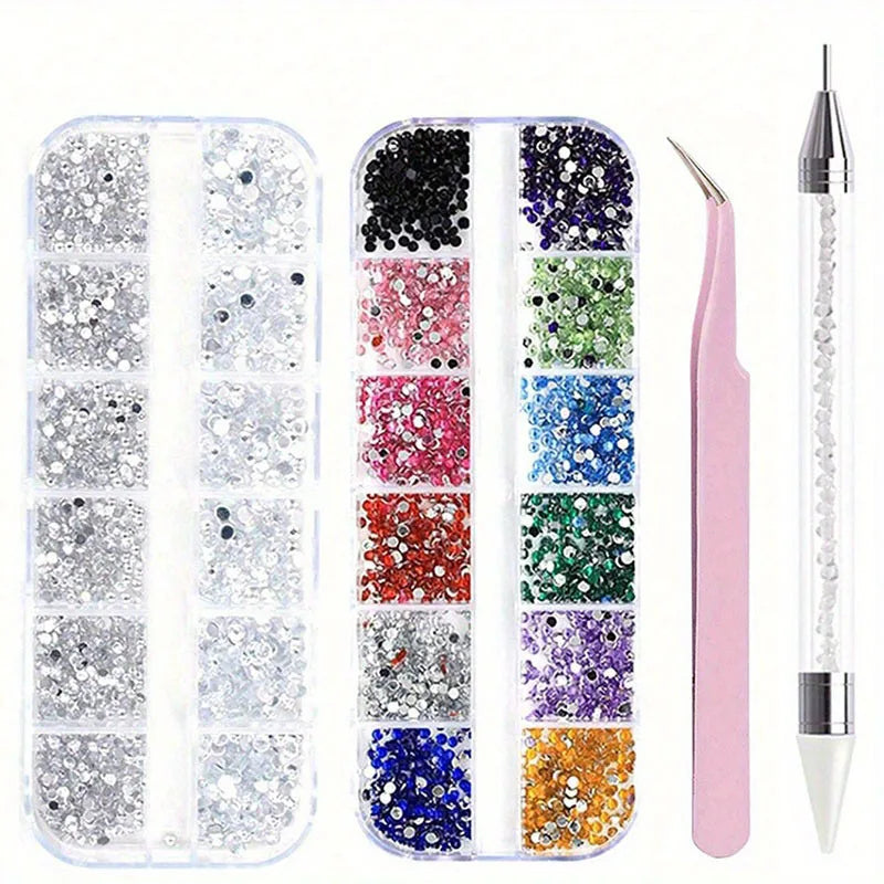 3 D Crystal Decorations Glitter Crystal Gem