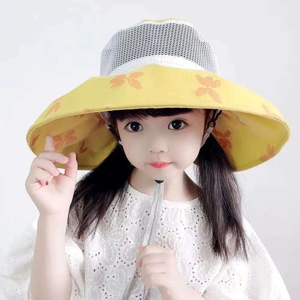 Anti UV Kids Bucket Cap