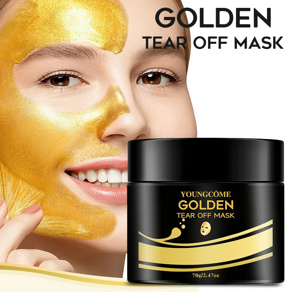 24K Gold Tear Off Mask Blackheads Remover