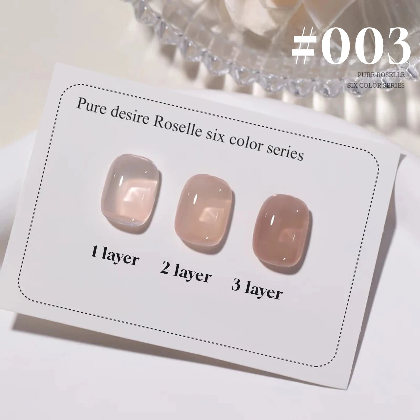 Pure Desire Blush Jelly Gel Nail Polish