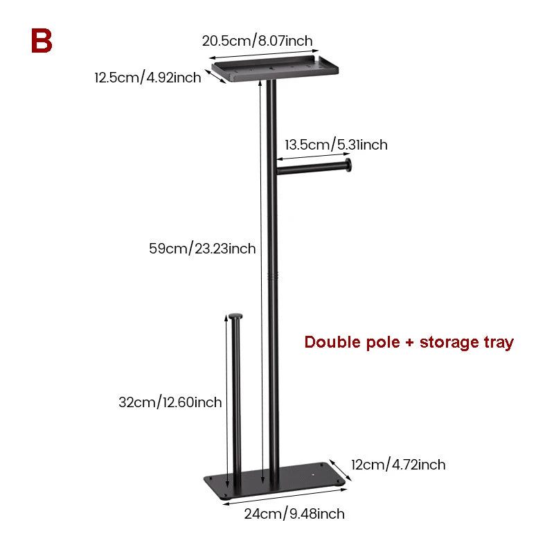 Toilet Tissue Roll Paper Holder
