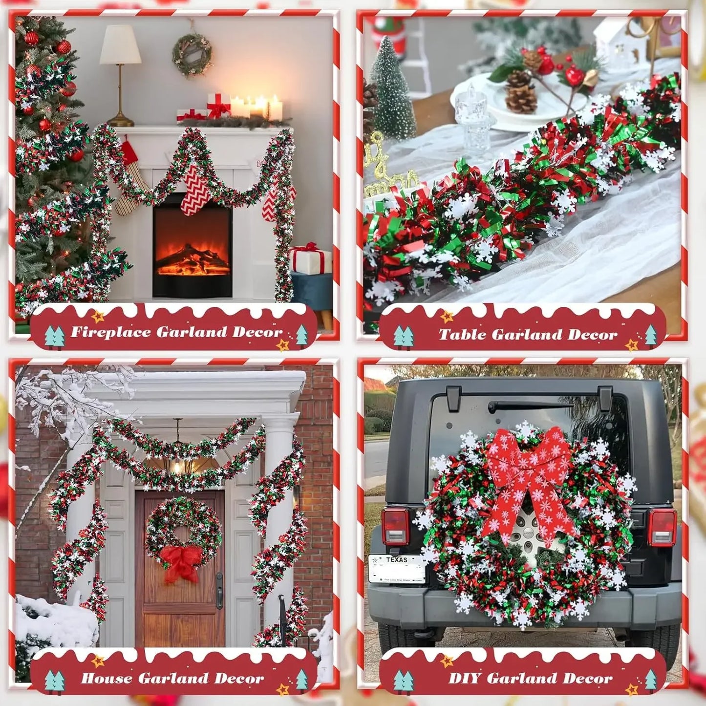 Christmas Snowflake Tree Decoration