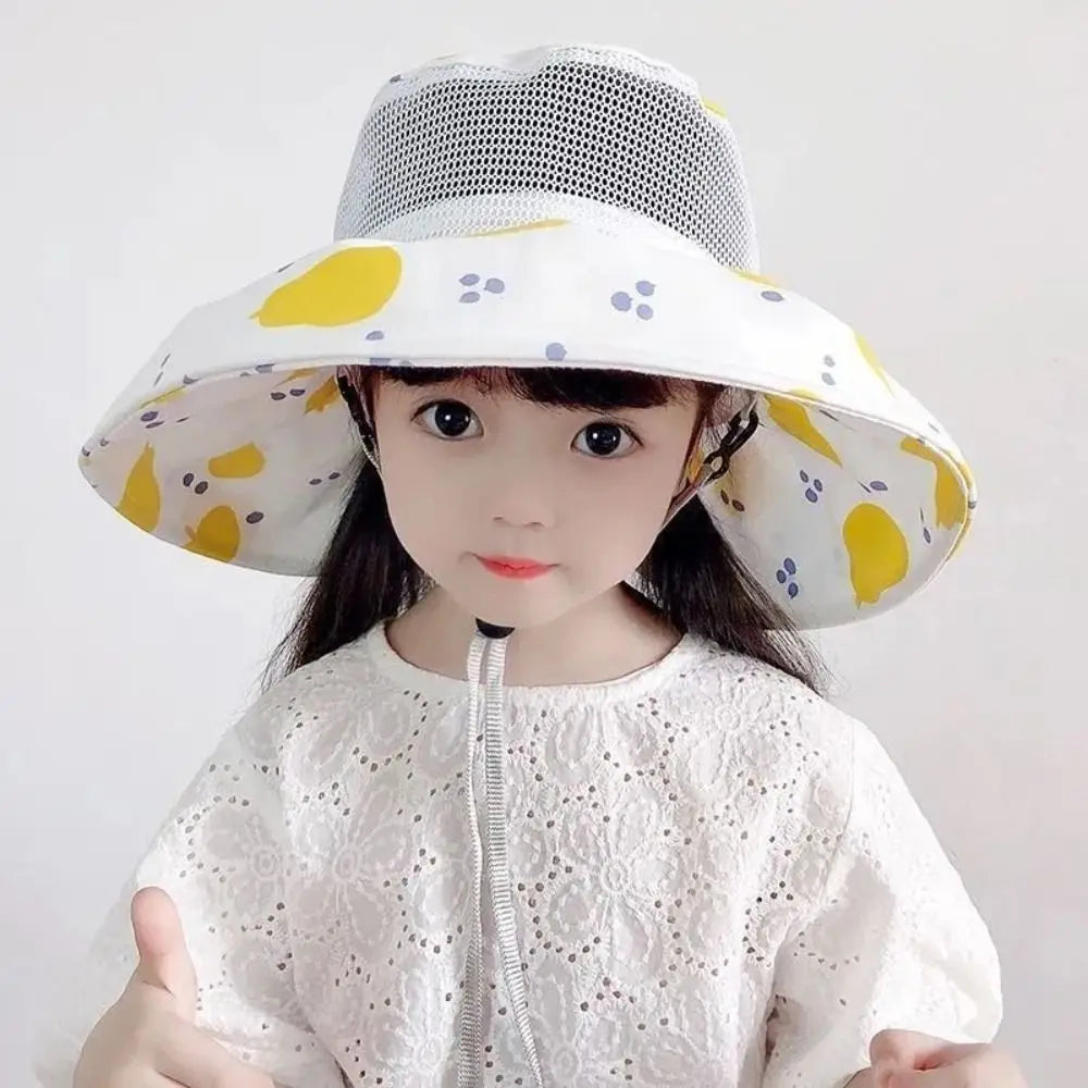 Anti UV Kids Bucket Cap
