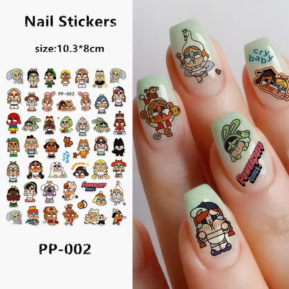 Cute 3 D Nail art Nail sticker