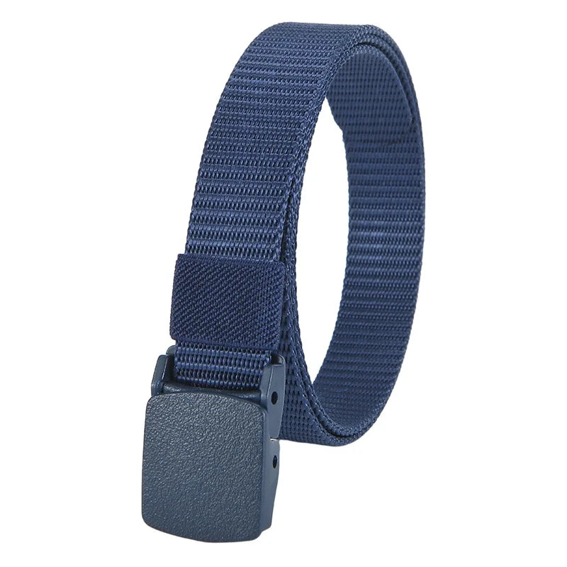 Military Unisex Automatic Buckle Nylon Belt