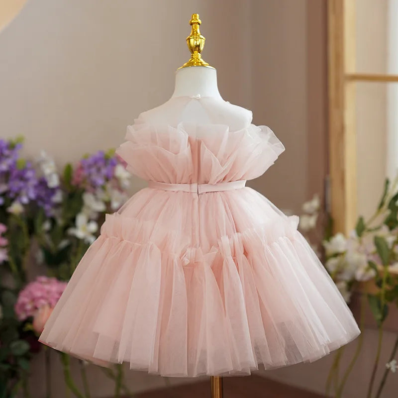 Flower Tulle Tutu  Formal Dress