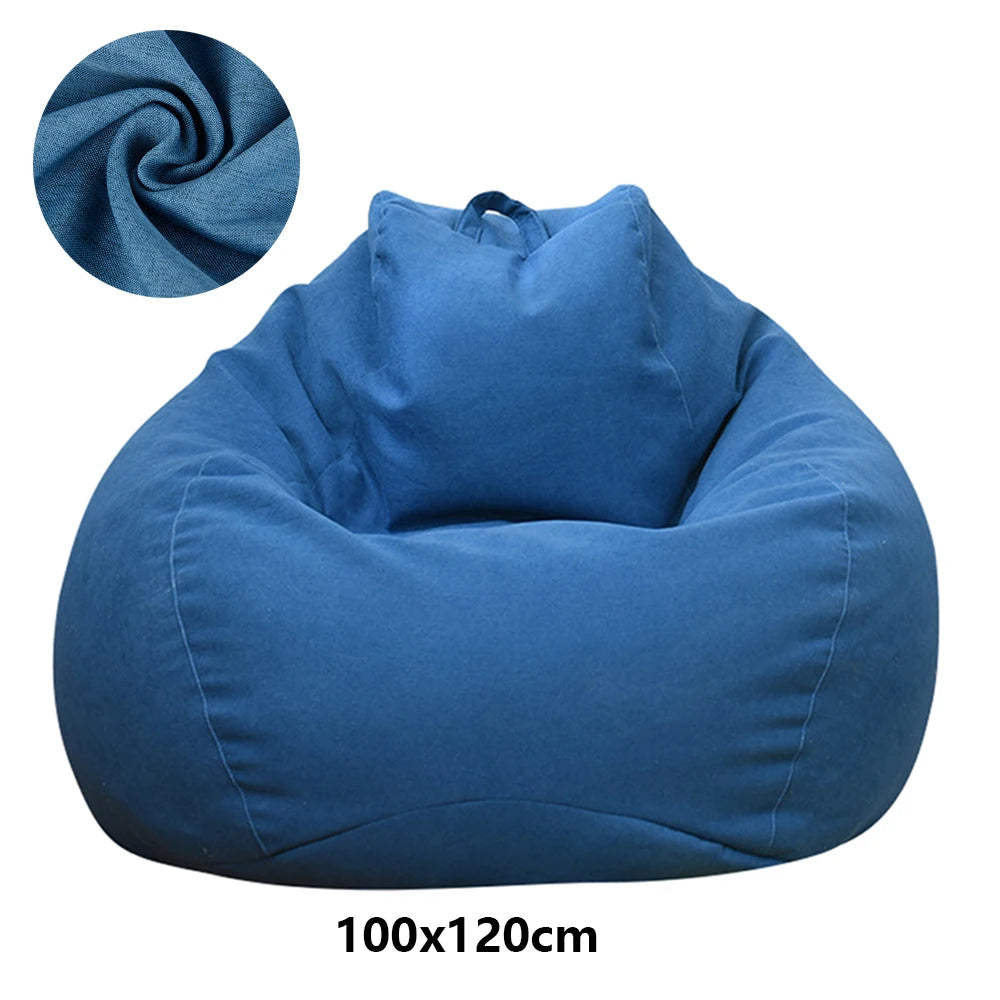 Lazy Sofas Cover Large Bean Bag Cover