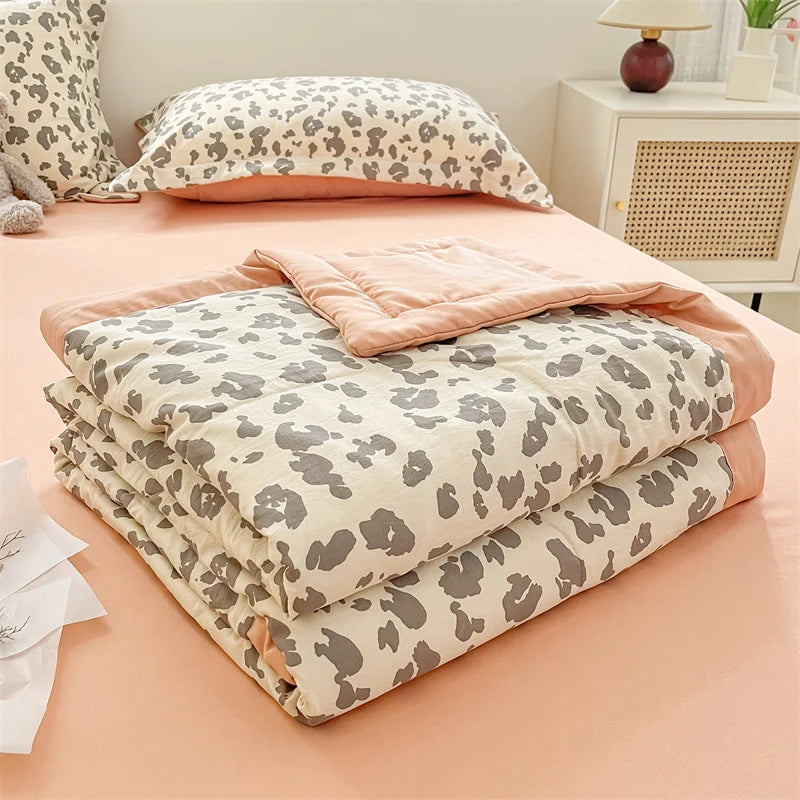 Printed Thin Duvet Blanket