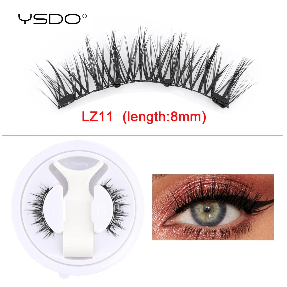 Magnetic  Long-Lasting Eyelashes