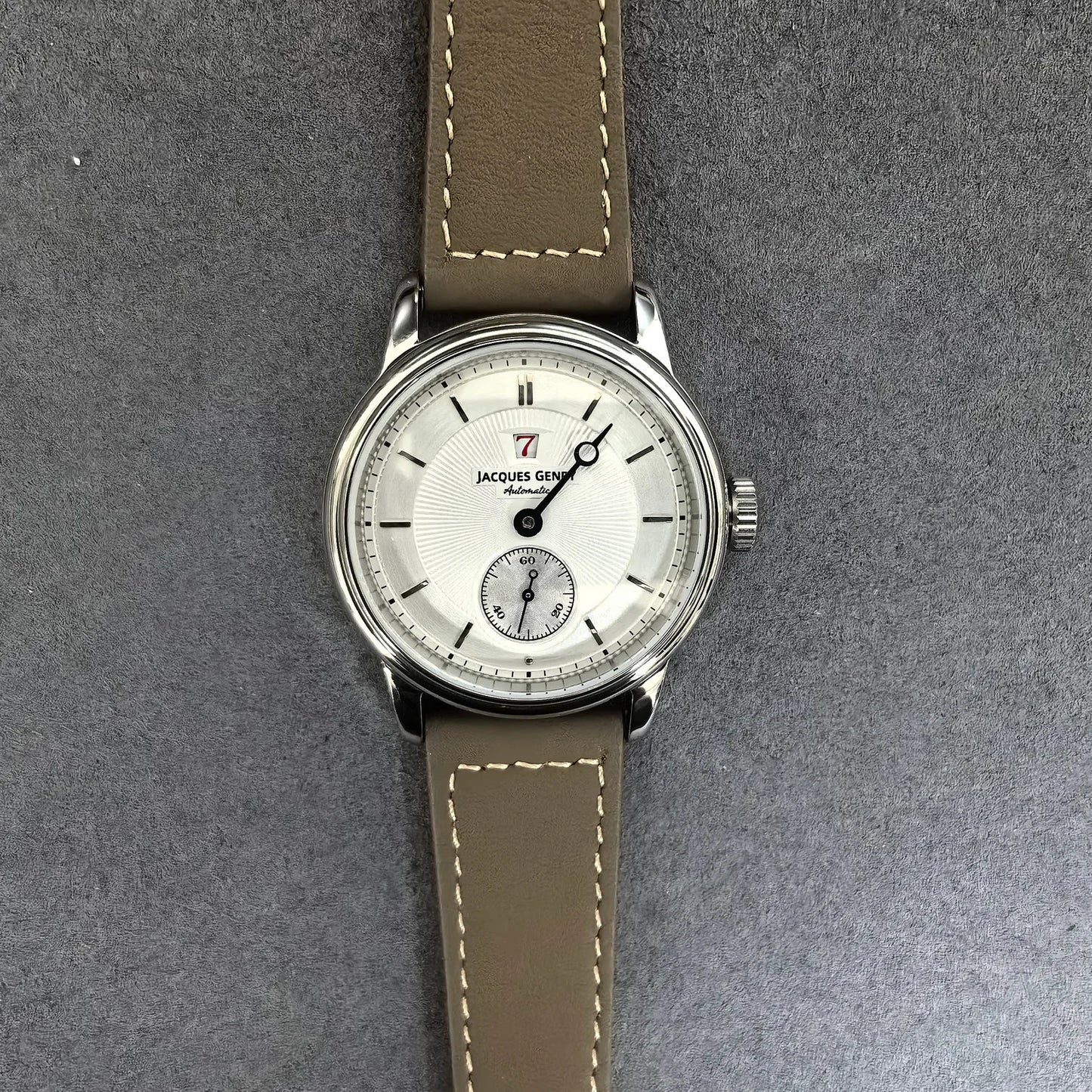 Automatic Jump Hour Mechanical Wristwatch