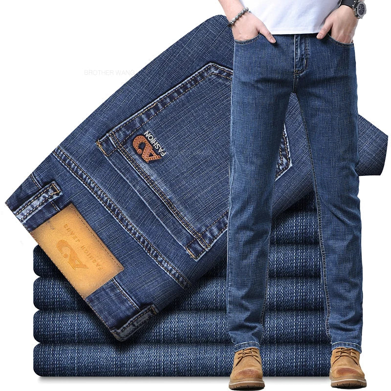Casual Stretch Fabric Denim Pant For Men