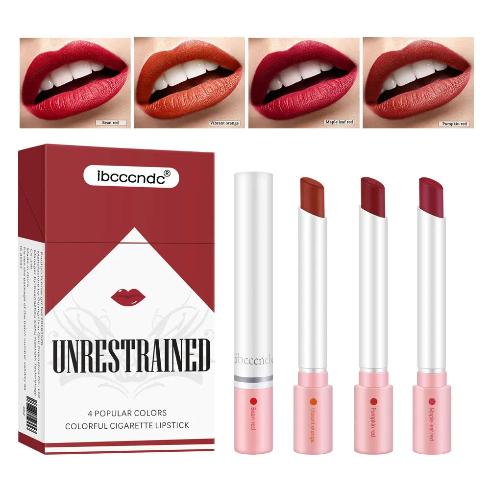 4 pcs/set Cigarette Lipstick Set
