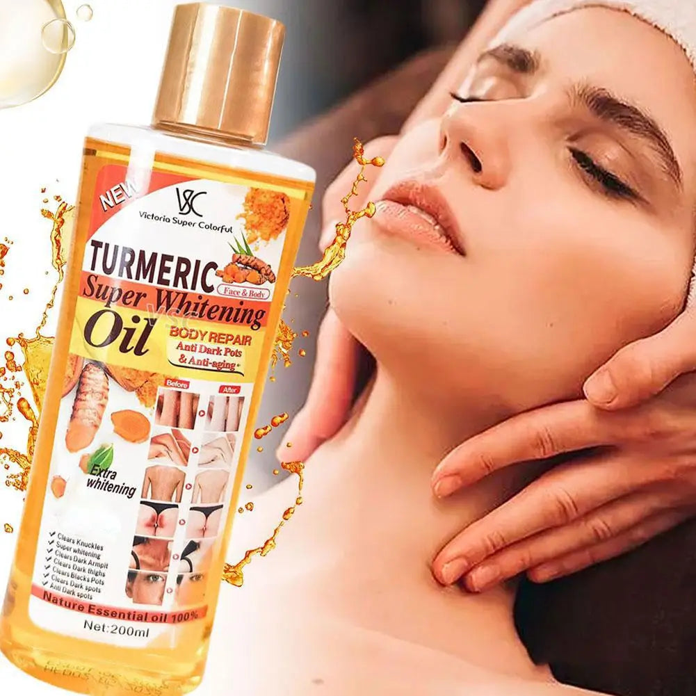 Turmeric Essential Facial Body Massage Oil