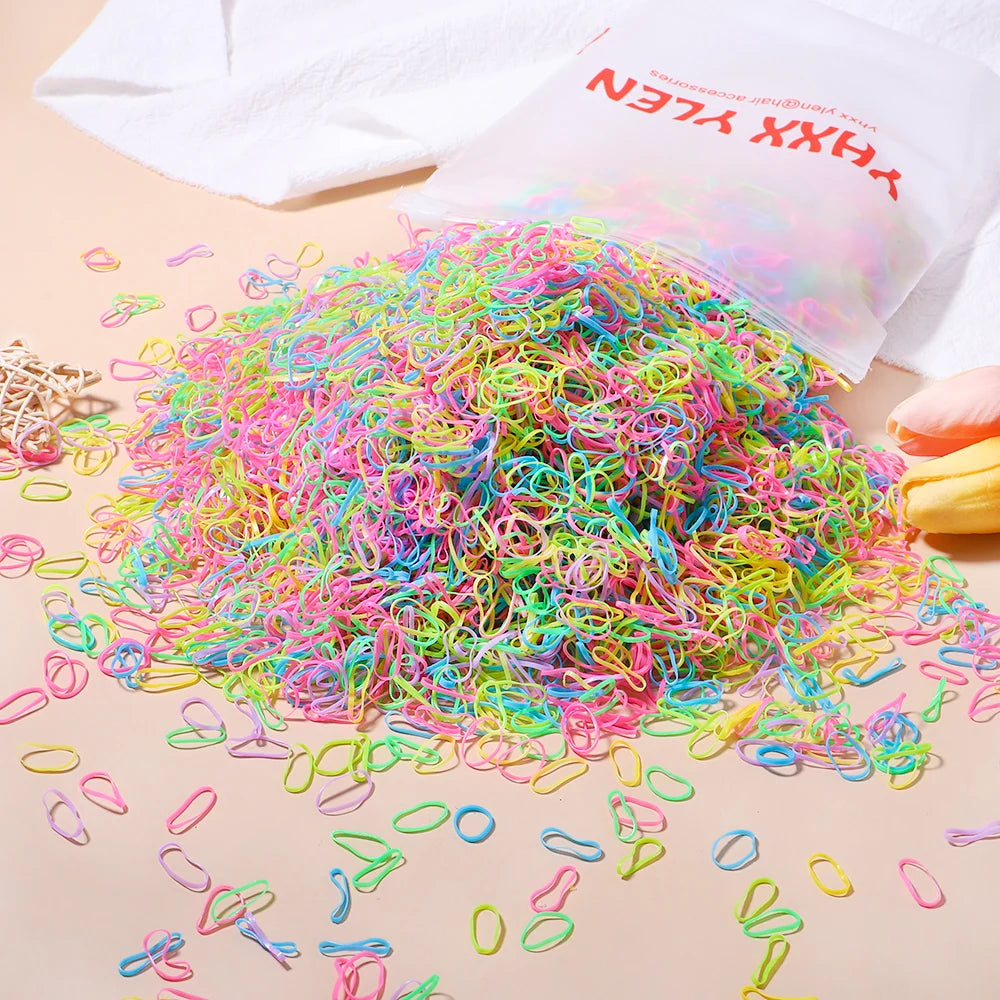 Disposable Rubber Band Hair Ties