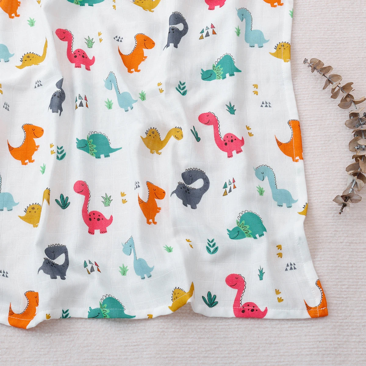 Cute Soft Print Baby Towel Wrap
