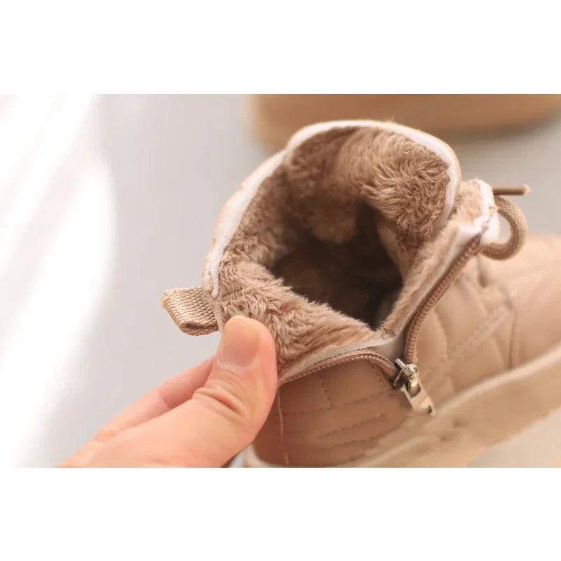 Children Warm Thicken Velvet Shoes