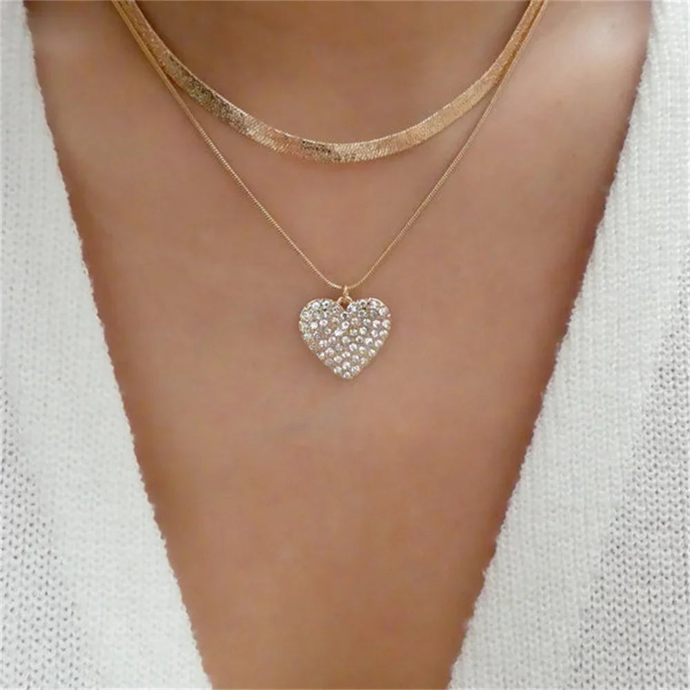 Vintage Punk Head Portrait Coin Pendant