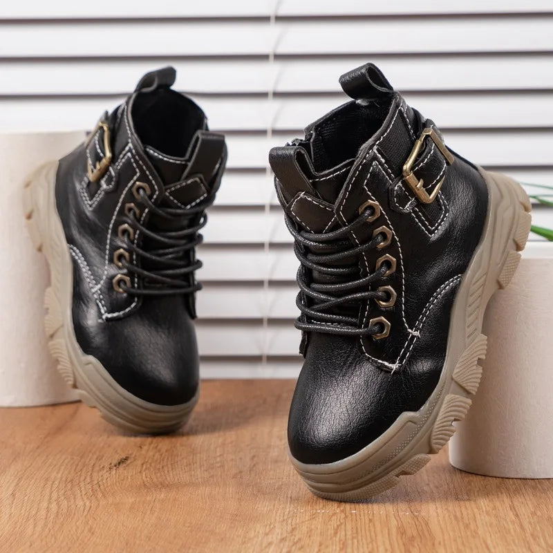 Fashion Ankle Stylish Leather Boots