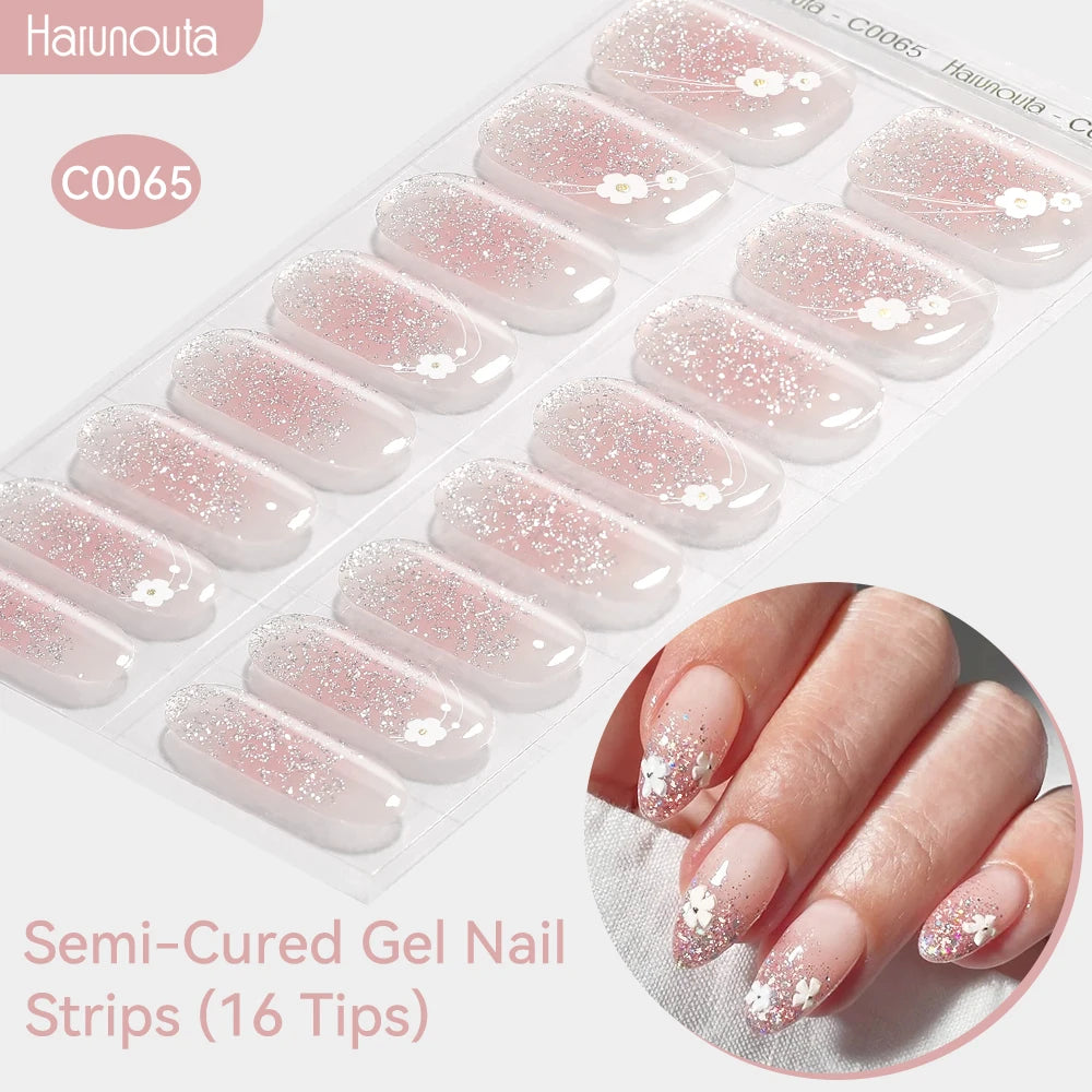 Gradient Semi Cured Gel Nail Strips