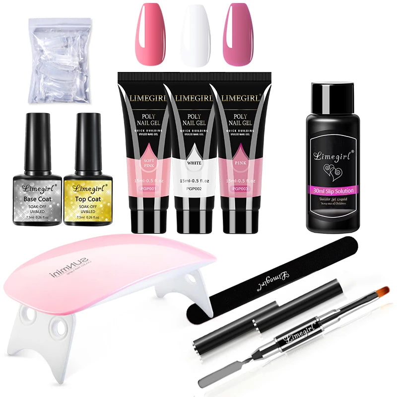 Nail Gel Kit For Quick Extension Nail Art