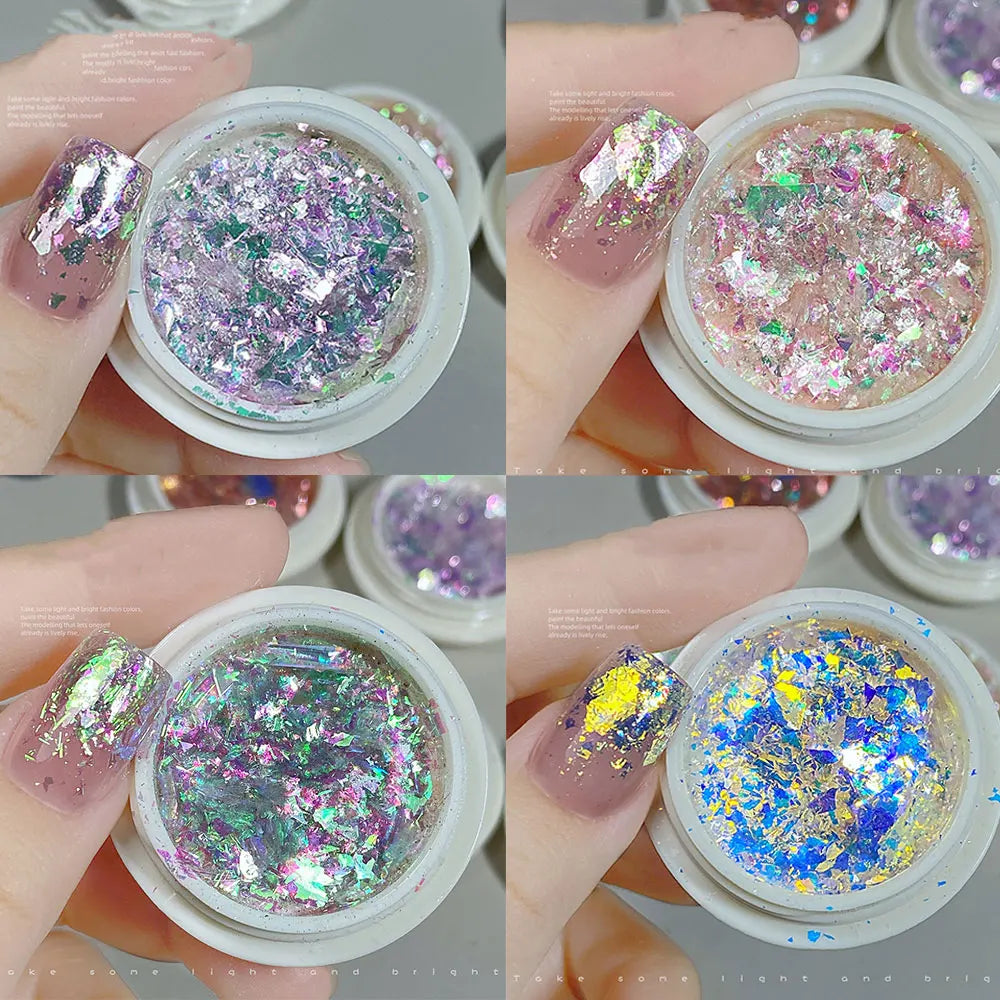 Mermaid Sparkle Nail Art Glitter