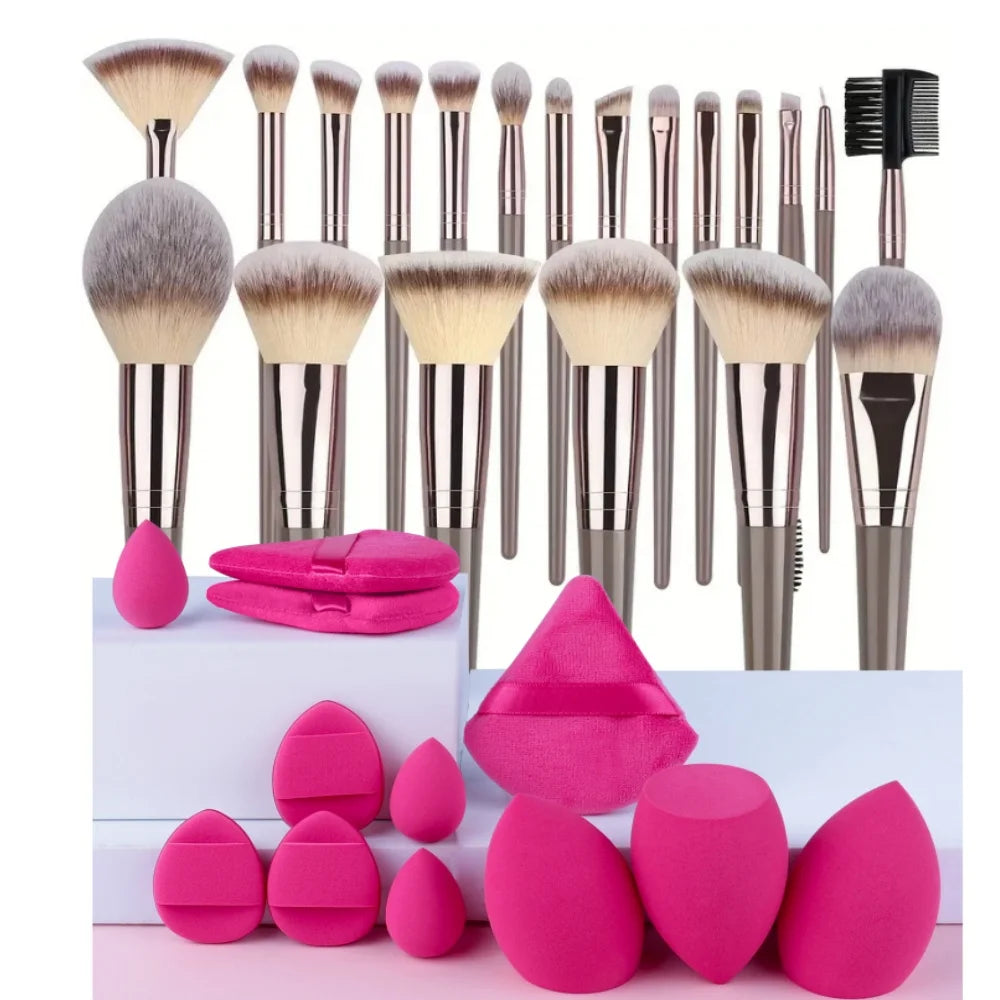 Professional 3-20PCS Makeup Brushes Set