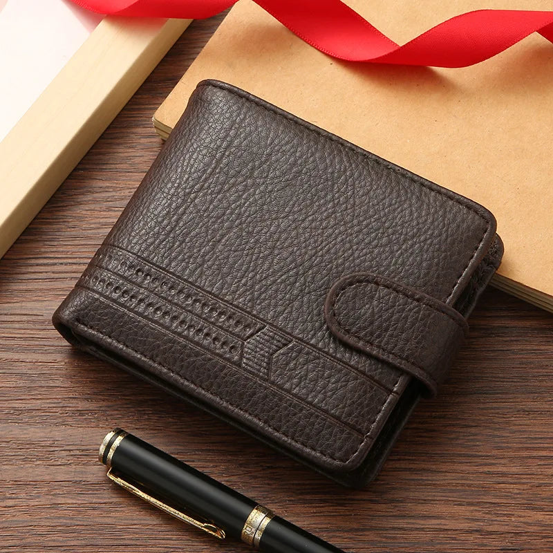 Men's Slim Leather Multiple Card Holder