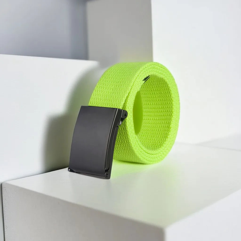 Fashion New Unisex Trousers Canvas Belt