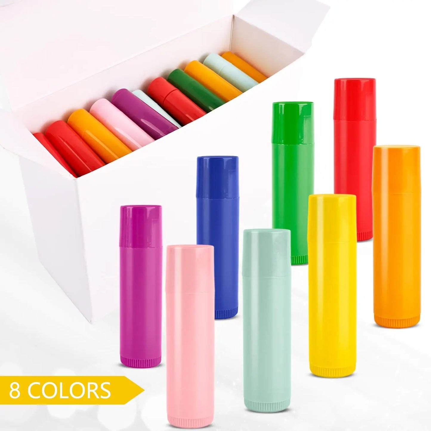 Plastic Empty Lip Balm Containers