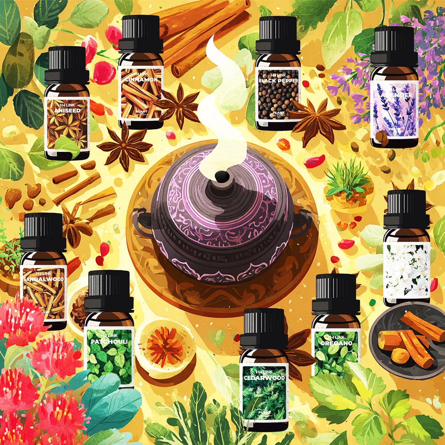 100% Pure Sandalwood Essential Oil