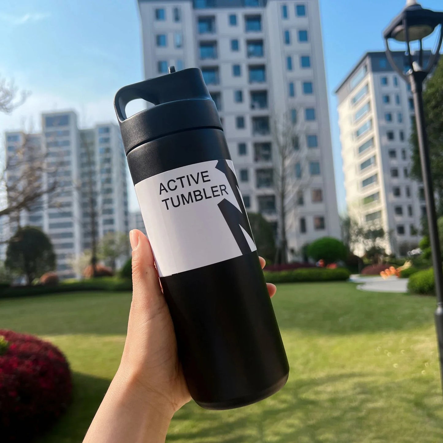 550ML Thermos Bottle Portable Tumbler Vacuum Flasks Stainless Steel Insulated Cup Outdoor Sports Water Bottle Travel Thermal Mug
