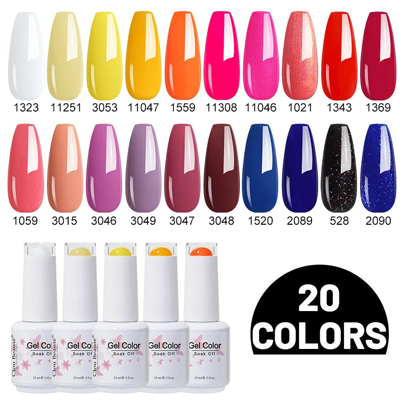 Gel Nail Polish Set