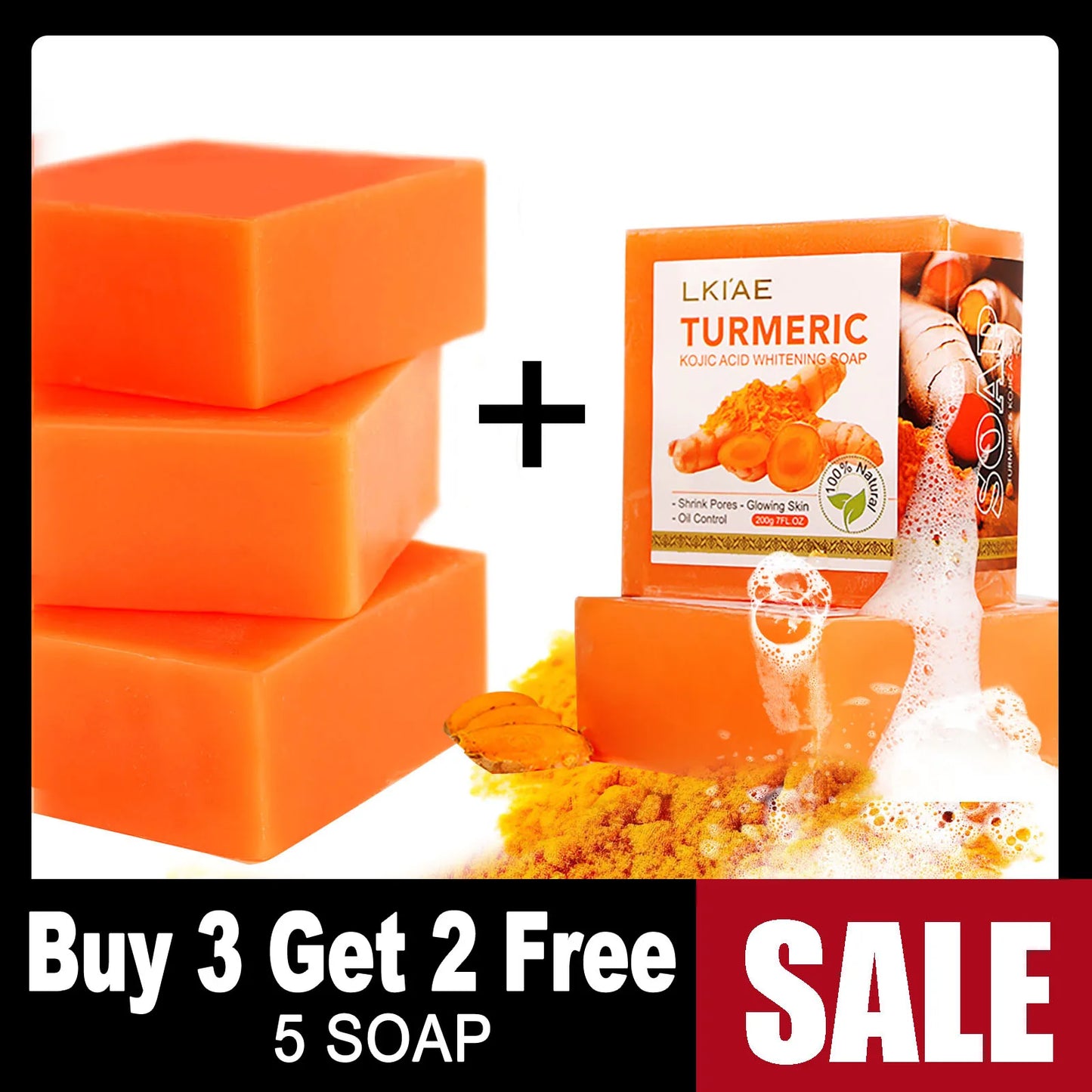 Natural Turmeric Whitening Body Wash