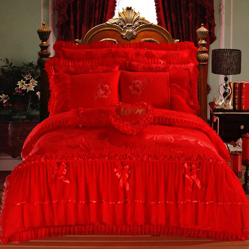 Lace Princess Bedding Set