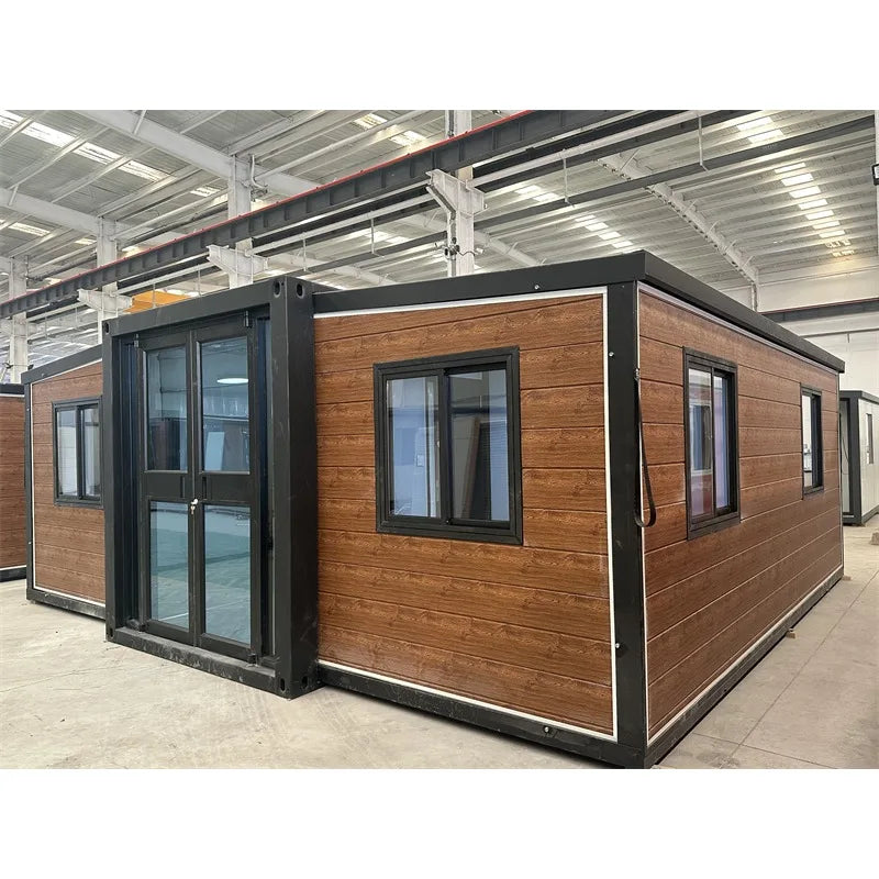 Tiny House Home 2 3 Bedrooms Folding Expandable Sun Room Homestay Sheds Storage Prefabricated Container House Mobile 20ft 40ft