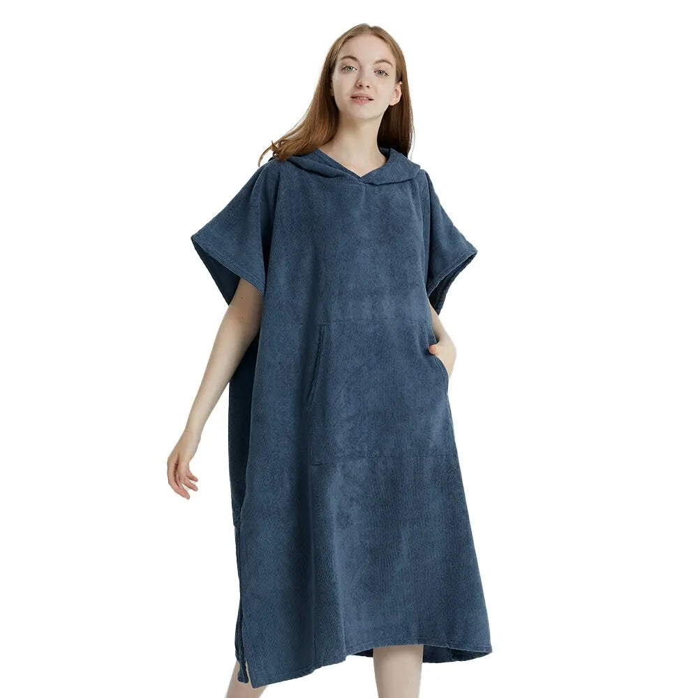 Quick-Dry Towel Hoodie Microfiber