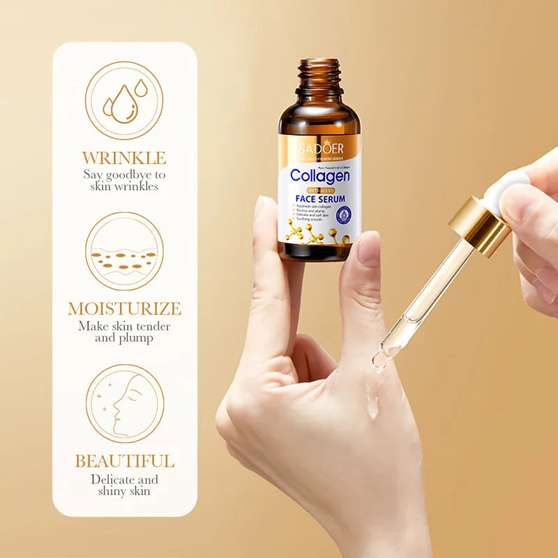 1/2/3pcs Collagen Face Serum