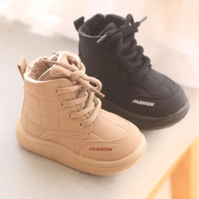 Children Warm Thicken Velvet Shoes