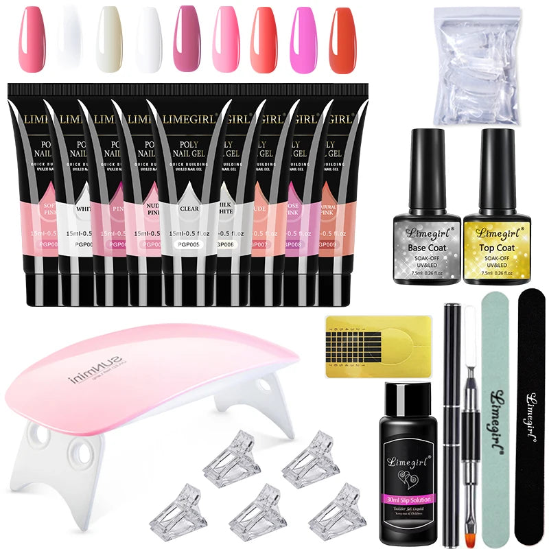 Nail Gel Kit For Quick Extension Nail Art