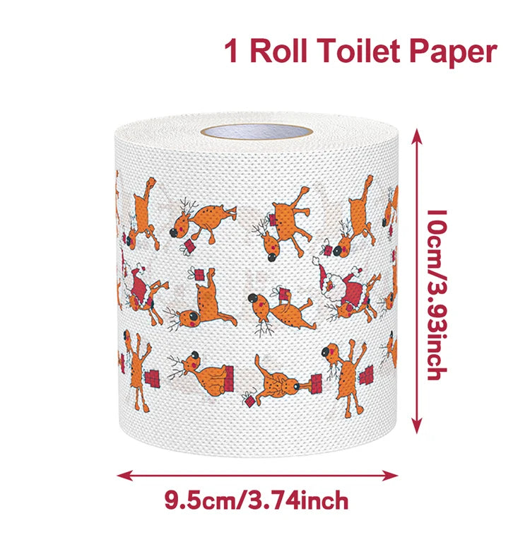 Christmas Toilet Roll Paper